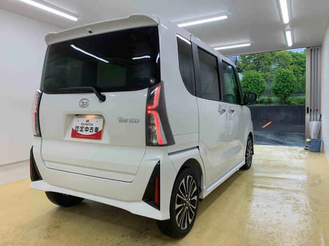 タントカスタムＲＳ　保証付きまごころ保証１年付き　記録簿　取扱説明書　オートマチックハイビーム　衝突被害軽減システム　スマートキー　アルミホイール　ターボ　レーンアシスト　エアバッグ　エアコン　パワーステアリング（静岡県）の中古車