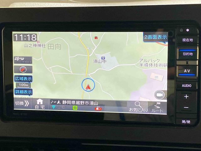 タントカスタムＲＳセレクション　ナビ　保証付きまごころ保証１年付き　記録簿　取扱説明書　ナビ　オートマチックハイビーム　衝突被害軽減システム　スマートキー　ＥＴＣ　アルミホイール　ターボ　レーンアシスト　ドライブレコーダー　ワンオーナー（静岡県）の中古車