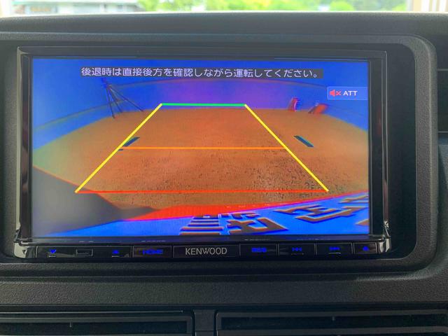 ハイゼットカーゴデッキバンＧ　ナビ　保証付きまごころ保証１年付き　記録簿　取扱説明書　ＣＶＴ　バックカメラ　衝突被害軽減システム　スマートキー　オートマチックハイビーム　レーンアシスト　エアバッグ　エアコン　パワーステアリング　パワーウィンドウ（静岡県）の中古車