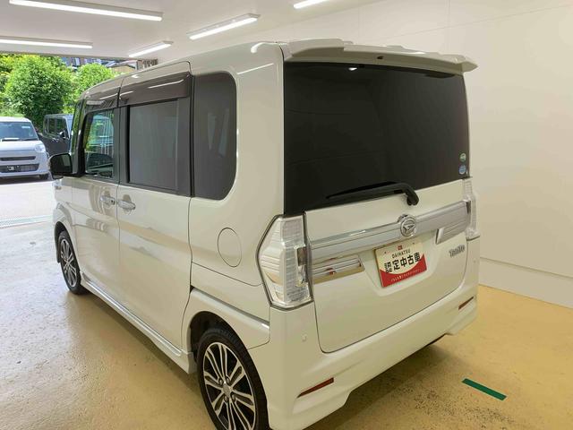 タントカスタムＲＳ　トップエディションＳＡII　ナビ　保証付きまごころ保証１年付き　記録簿　取扱説明書　バックカメラ　衝突被害軽減システム　スマートキー　ＥＴＣ　アルミホイール　ターボ　レーンアシスト　エアバッグ　エアコン　パワーステアリング　パワーウィンドウ（静岡県）の中古車