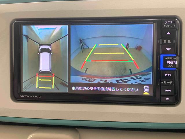 ムーヴキャンバスＧホワイトアクセントリミテッド　ＳＡIII　ナビ　保証付きまごころ保証１年付き　記録簿　取扱説明書　バックカメラ　衝突被害軽減システム　スマートキー　オートマチックハイビーム　ＥＴＣ　レーンアシスト　ドライブレコーダー　エアバッグ　エアコン（静岡県）の中古車