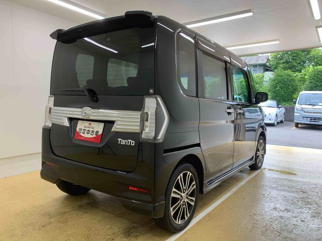 タントカスタムＲＳ　ターボ　トップエディションＳＡII　保証付きまごころ保証１年付き記録簿取扱説明書　ナビ　バックカメラ衝突被害軽減システム　スマートキー　ＥＴＣ　アルミホイール　レーンアシスト　ワンオーナー　エアバッグ　エアコン　パワーステアリング　後席モニター（静岡県）の中古車