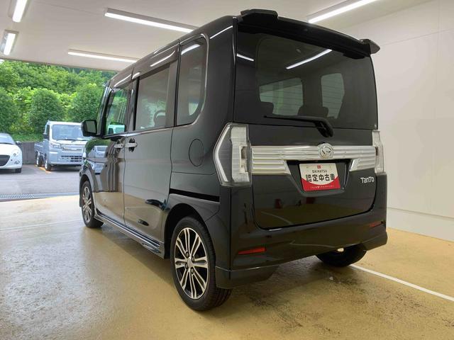 タントカスタムＲＳ　ターボ　トップエディションＳＡII　保証付きまごころ保証１年付き記録簿取扱説明書　ナビ　バックカメラ衝突被害軽減システム　スマートキー　ＥＴＣ　アルミホイール　レーンアシスト　ワンオーナー　エアバッグ　エアコン　パワーステアリング　後席モニター（静岡県）の中古車