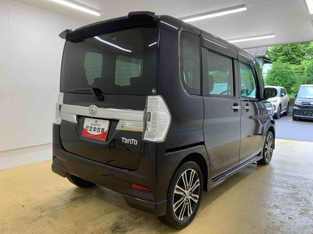 タントカスタムＲＳ　トップエディションＳＡII　ナビ　保証付きまごころ保証１年付き　記録簿　取扱説明書　イクリプスナビ　衝突被害軽減システム　スマートキー　ＥＴＣ　アルミホイール　ターボ　レーンアシスト　エアバッグ　エアコン　パワーステアリング　パワーウィンドウ（静岡県）の中古車