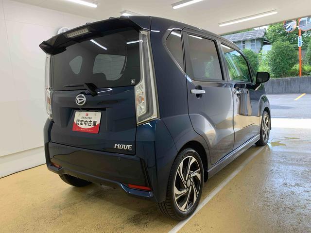 ムーヴカスタム　ＲＳ　ハイパーＳＡIII　　バックカメラまごころ保証１年付き　記録簿　取扱説明書　ナビ　スマートキー　アルミホイール　ターボ　エアバッグ　エアコン　パワーステアリング　パワーウィンドウ　ＡＢＳ（静岡県）の中古車