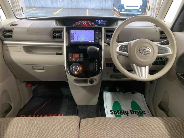 タントＸターボ　ＳＡII　タイヤ新品　保証付きナビ　ＥＴＣ　バックカメラ　後席モニター（静岡県）の中古車