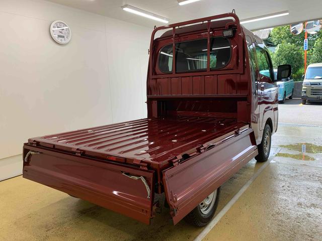 ハイゼットトラックジャンボエクストラ　４ＷＤ　５ＭＴ　保証付きまごころ保証１年付き　記録簿　取扱説明書　ディスプレイオーディオ　衝突被害軽減システム　スマートキー　オートマチックハイビーム　レーンアシスト　エアバッグ　エアコン　パワーステアリング（静岡県）の中古車