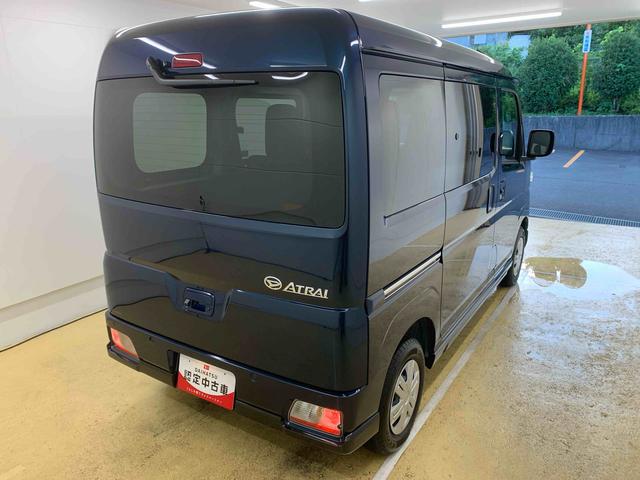 アトレーＲＳ　保証付きまごころ保証１年付き　記録簿　取扱説明書　衝突被害軽減システム　スマートキー　オートマチックハイビーム　ターボ　レーンアシスト　エアバッグ　エアコン　パワーステアリング　パワーウィンドウ　ＡＢＳ（静岡県）の中古車