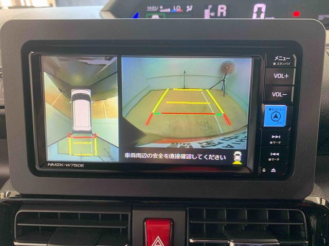 タントカスタムＲＳ　ナビ　保証付きまごころ保証１年付き　記録簿　取扱説明書　バックカメラ　オートマチックハイビーム　衝突被害軽減システム　スマートキー　アルミホイール　ターボ　レーンアシスト　エアバッグ　エアコン　パワーステアリング（静岡県）の中古車