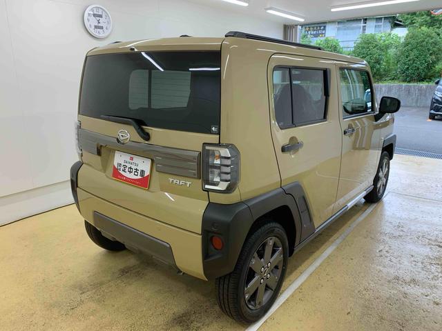 タフトＧターボ　ダーククロムベンチャー　ナビ　保証付きまごころ保証１年付き　記録簿　取扱説明書　バックカメラ　衝突被害軽減システム　スマートキー　オートマチックハイビーム　サンルーフ　アルミホイール　ターボ　レーンアシスト　エアバッグ　エアコン　ＡＢＳ（静岡県）の中古車