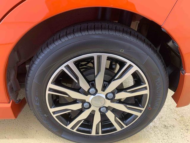 ムーヴカスタム X ハイパー SA タイヤ新品 保証付きまごころ保証1年付き 記録簿 取扱説明書 ナビ ETC バックカメラ 衝突被害軽減システム スマートキー アルミホイール エアバッグ エアコン パワーステアリング パワーウィンドウ ABS(静岡県)の中古車