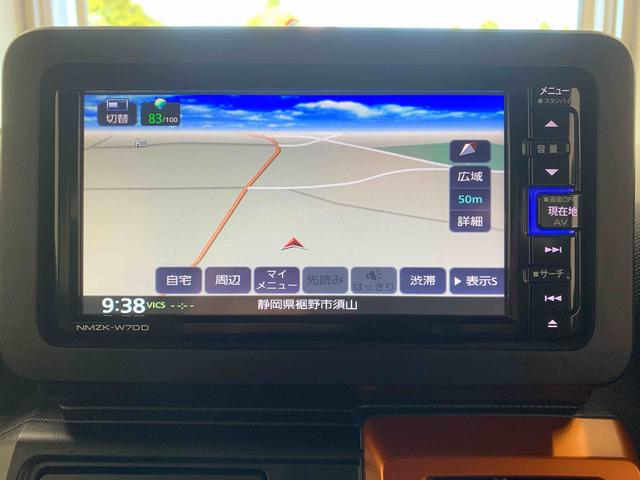 タフトＧ　タイヤ新品　ナビ　保証付きまごころ保証１年付き　記録簿　取扱説明書　　ドラレコ　バックカメラ　衝突被害軽減システム　スマートキー　オートマチックハイビーム　サンルーフ　アルミホイール　レーンアシスト　ワンオーナー（静岡県）の中古車