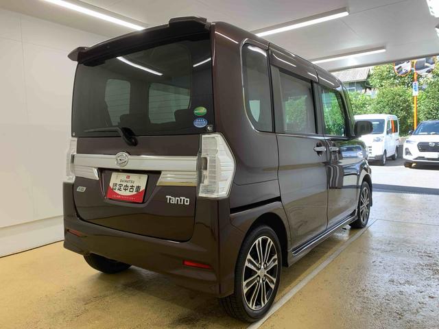 タントカスタムＲＳ　タイヤ新品　保証付き社外ナビ　バックカメラ（静岡県）の中古車