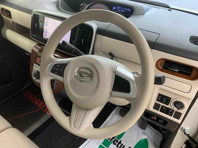 ムーヴキャンバスＧメイクアップ　ＳＡIII　保証付き　タイヤ新品まごころ保証１年付き　記録簿　取扱説明書　ナビ　ＥＴＣ　バックカメラ　衝突被害軽減システム　スマートキー　オートマチックハイビーム　レーンアシスト　ワンオーナー　エアバッグ　エアコン　パワーウィンドウ（静岡県）の中古車