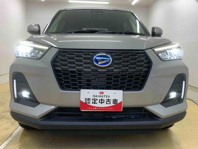 ロッキープレミアムＧ　ＨＥＶ　タイヤ新品　保証付き９インチナビ　テレコン（静岡県）の中古車