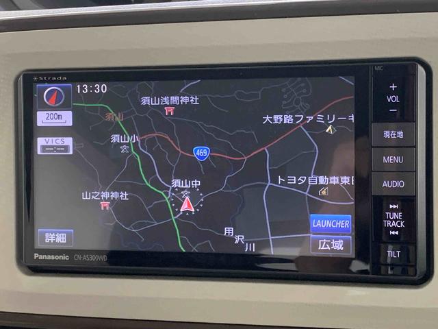 ムーヴキャンバスＧメイクアップ　ＳＡII　タイヤ新品まごころ保証１年付き　記録簿　取扱説明書　ナビ　ＥＴＣ　バックカメラ　衝突被害軽減システム　スマートキー　レーンアシスト　ワンオーナー　エアバッグ　エアコン　パワーステアリング　パワーウィンドウ（静岡県）の中古車