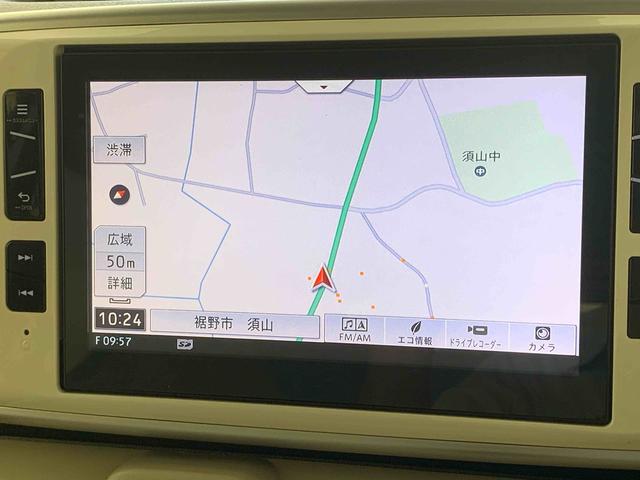 ムーヴキャンバスＧ　ＳＡIII　タイヤ新品　保証付きまごころ保証１年付き　記録簿　取扱説明書　ナビ　ドラレコ　ＥＴＣ　バックカメラ　衝突被害軽減システム　スマートキー　オートマチックハイビーム　レーンアシスト　エアバッグ　エアコン　パワーステアリング（静岡県）の中古車