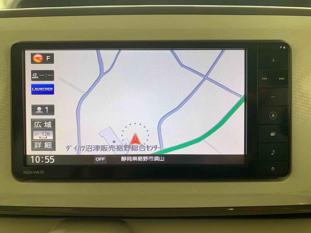 ムーヴキャンバスＸリミテッドメイクアップ　ＳＡII　　タイヤ新品　保証付きナビ　ＥＴＣ　バックカメラ（静岡県）の中古車