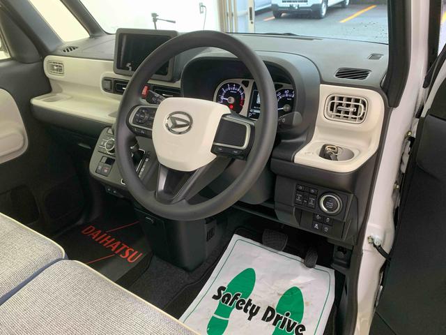 ムーヴキャンバスストライプスＧ　保証付きまごころ保証１年付き　記録簿　取扱説明書　オートマチックハイビーム　衝突被害軽減システム　スマートキー　レーンアシスト　エアバッグ　エアコン　パワーステアリング　パワーウィンドウ　ＡＢＳ（静岡県）の中古車