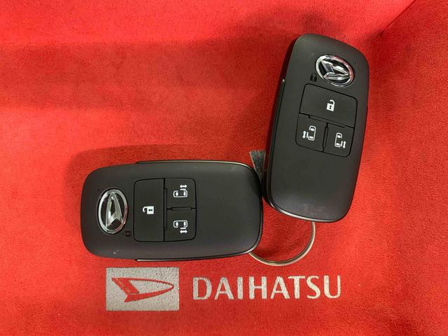 ムーヴキャンバスストライプスＧ　保証付きまごころ保証１年付き　記録簿　取扱説明書　オートマチックハイビーム　衝突被害軽減システム　スマートキー　レーンアシスト　エアバッグ　エアコン　パワーステアリング　パワーウィンドウ　ＡＢＳ（静岡県）の中古車