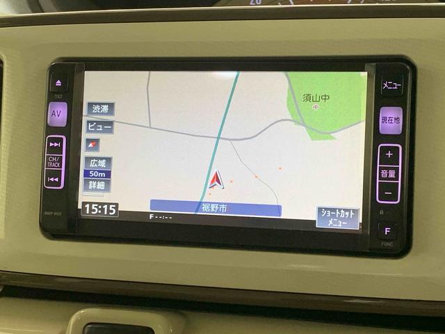 ムーヴキャンバスＸリミテッドメイクアップ　ＳＡII　タイヤ新品まごころ保証１年付き　記録簿　取扱説明書　ＥＴＣ　ナビ　衝突被害軽減システム　スマートキー　レーンアシスト　ワンオーナー　エアバッグ　エアコン　パワーステアリング　パワーウィンドウ　ＡＢＳ（静岡県）の中古車