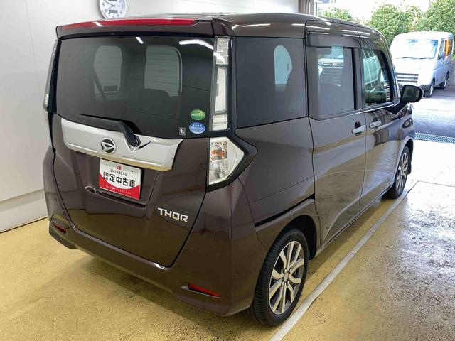 トールカスタムＧ　ターボ　ＳＡIII　　ナビまごころ保証１年付き　記録簿　取扱説明書　ドラレコ　ＥＴＣ　バックカメラ　衝突被害軽減システム　スマートキー　オートマチックハイビーム　アルミホイール　ターボ　レーンアシスト　ワンオーナー　エアバッグ（静岡県）の中古車