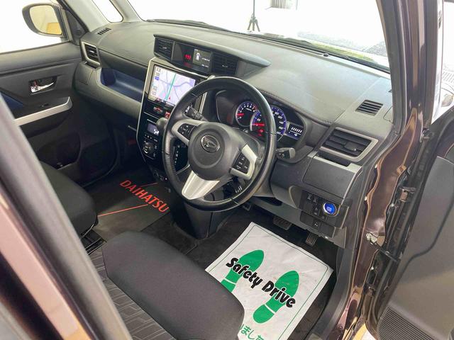 トールカスタムＧ　ターボ　ＳＡIII　　ナビまごころ保証１年付き　記録簿　取扱説明書　ドラレコ　ＥＴＣ　バックカメラ　衝突被害軽減システム　スマートキー　オートマチックハイビーム　アルミホイール　ターボ　レーンアシスト　ワンオーナー　エアバッグ（静岡県）の中古車