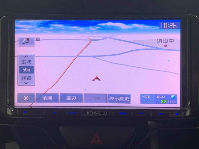 タントカスタムＲＳ　ナビ　保証付きＥＴＣ　バックカメラ（静岡県）の中古車