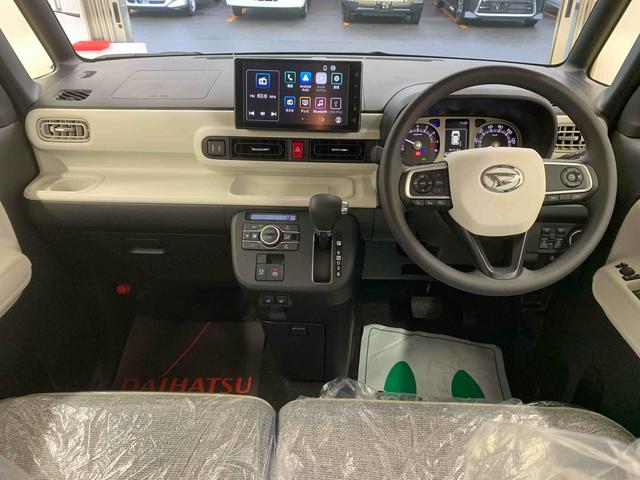 ムーヴキャンバスストライプスGターボまごころ保証1年付き 記録簿 取扱説明書 ディスプレイオーディオ オートマチックハイビーム 衝突被害軽減システム スマートキー ターボ レーンアシスト エアバッグ エアコン パワーステアリング ABS(静岡県)の中古車