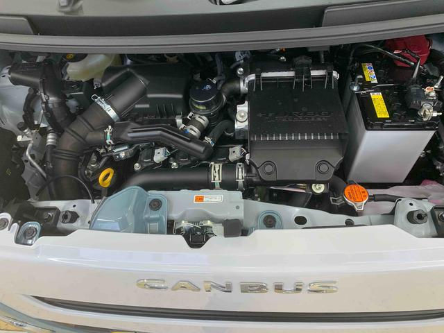 ムーヴキャンバスストライプスGターボまごころ保証1年付き 記録簿 取扱説明書 ディスプレイオーディオ オートマチックハイビーム 衝突被害軽減システム スマートキー ターボ レーンアシスト エアバッグ エアコン パワーステアリング ABS(静岡県)の中古車