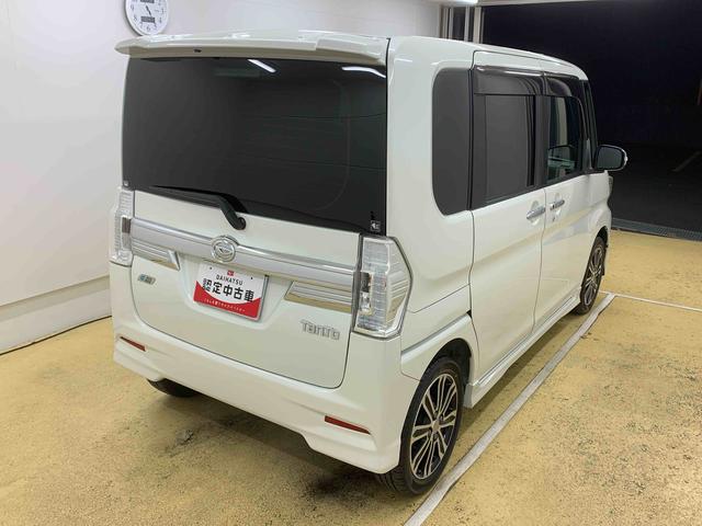 タントカスタムRS SA タイヤ新品 保証付き後席モニター ナビ ETC バックカメラ(静岡県)の中古車