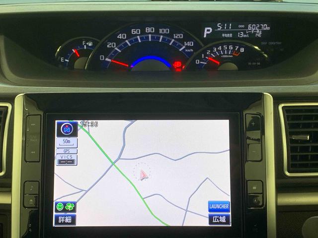 タントカスタムRS SA タイヤ新品 保証付きナビ ETC バックカメラ(静岡県)の中古車