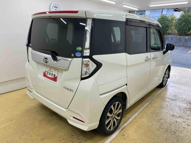 トールカスタムG ターボ SAII タイヤ新品まごころ保証1年付き 記録簿 取扱説明書 ナビ バックカメラ 衝突被害軽減システム スマートキー アルミホイール ターボ レーンアシスト ワンオーナー エアバッグ エアコン パワーステアリング ABS(静岡県)の中古車