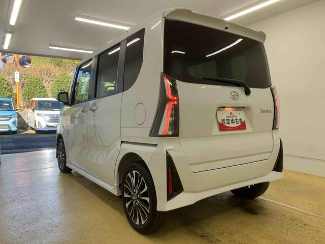 タントカスタムＲＳ　保証付きまごころ保証１年付き　記録簿　取扱説明書　両側電動スライドドア　オートマチックハイビーム　衝突被害軽減システム　スマートキー　アルミホイール　ターボ　レーンアシスト　禁煙車　ワンオーナー　エアバッグ（静岡県）の中古車