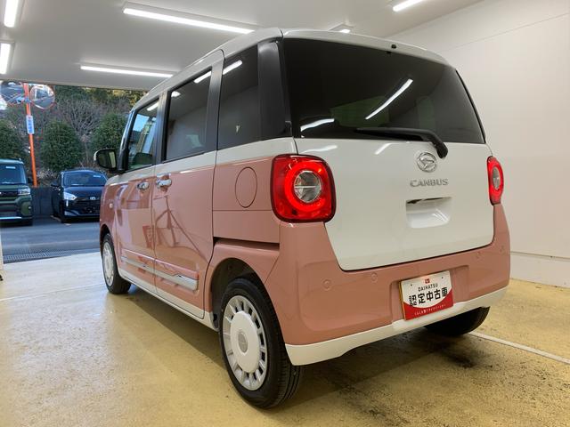 ムーヴキャンバスストライプスGまごころ保証1年付き 記録簿 取扱説明書 両側電動スライドドア オートマチックハイビーム 衝突被害軽減システム スマートキー レーンアシスト 禁煙車 ワンオーナー エアバッグ エアコン ABS(静岡県)の中古車