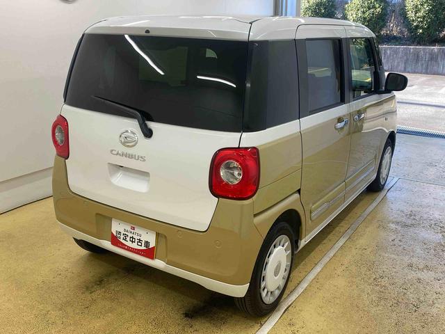 ムーヴキャンバスストライプスＧまごころ保証１年付き　記録簿　取扱説明書　両側電動スライドドア　オートマチックハイビーム　衝突被害軽減システム　スマートキー　レーンアシスト　禁煙車　ワンオーナー　エアバッグ　エアコン　ＡＢＳ（静岡県）の中古車