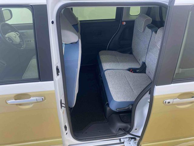 ムーヴキャンバスストライプスＧまごころ保証１年付き　記録簿　取扱説明書　両側電動スライドドア　オートマチックハイビーム　衝突被害軽減システム　スマートキー　レーンアシスト　禁煙車　ワンオーナー　エアバッグ　エアコン　ＡＢＳ（静岡県）の中古車