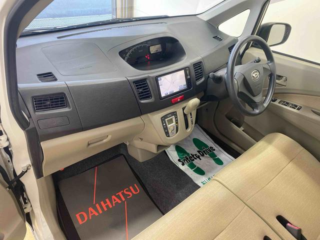 ムーヴＬ　ナビ　保証付き保証付き　記録簿　取扱説明書　ボンネット凹み有り　キーレスエントリー　ワンオーナー　エアバッグ　エアコン　パワーステアリング　パワーウィンドウ　ＡＢＳ（静岡県）の中古車