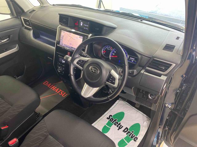 トールカスタムＧ　ターボ　ＳＡII　後席モニター　保証付きナビ　ＥＴＣ（静岡県）の中古車