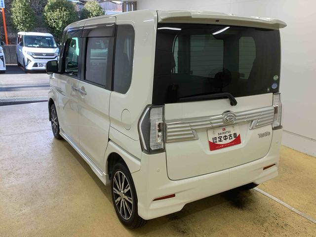 タントカスタムＸ　トップエディションＳＡIII　タイヤ新品　保証付ナビ　バックカメラ（静岡県）の中古車