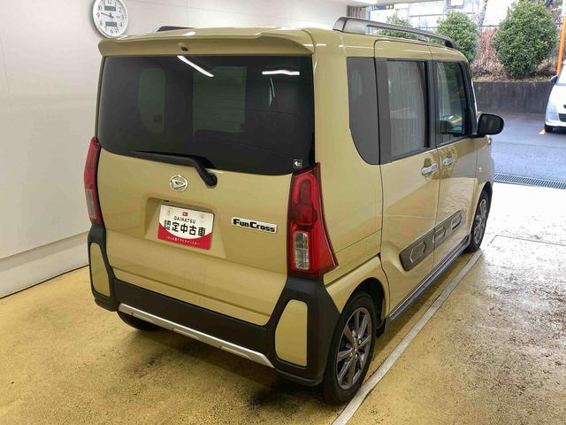 タントファンクロス　タイヤ新品　保証付きナビ　ＥＴＣ　バックカメラ（静岡県）の中古車