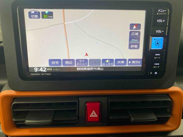 タントファンクロス　タイヤ新品　保証付きナビ　ＥＴＣ　バックカメラ（静岡県）の中古車