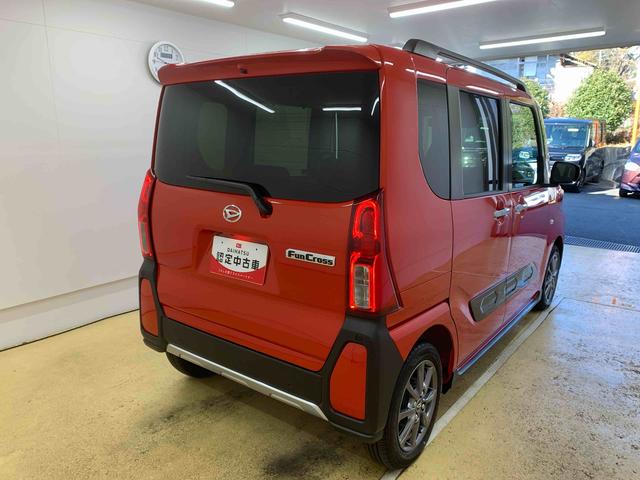 タントファンクロス　保証付きまごころ保証１年付き　記録簿　取扱説明書　スマートキー　両側電動スライドドア　アルミホイール　エアバッグ　エアコン　パワーステアリング　パワーウィンドウ　ＡＢＳ（静岡県）の中古車