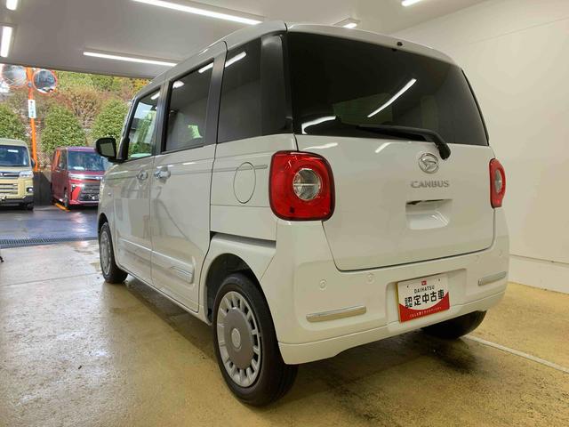 ムーヴキャンバスセオリーＧ　保証付きまごころ保証１年付き　記録簿　取扱説明書　オートマチックハイビーム　衝突被害軽減システム　スマートキー　レーンアシスト　禁煙車　ワンオーナー　エアバッグ　エアコン　パワーステアリング　パワーウィンドウ（静岡県）の中古車