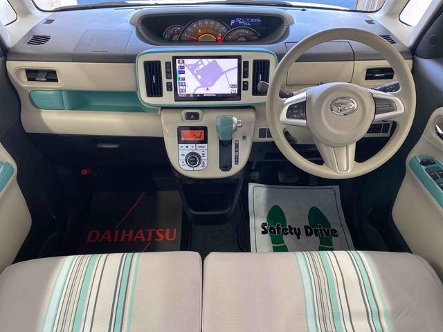 ムーヴキャンバスＧメイクアップリミテッド　ＳＡIII　ナビまごころ保証１年付き　記録簿　取扱説明書　ドラレコ　バックカメラ　衝突被害軽減システム　スマートキー　オートマチックハイビーム　レーンアシスト　ワンオーナー　エアバッグ　エアコン　パワーステアリング（静岡県）の中古車