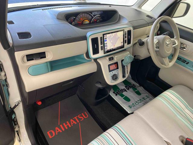 ムーヴキャンバスＧメイクアップリミテッド　ＳＡIII　ナビまごころ保証１年付き　記録簿　取扱説明書　ドラレコ　バックカメラ　衝突被害軽減システム　スマートキー　オートマチックハイビーム　レーンアシスト　ワンオーナー　エアバッグ　エアコン　パワーステアリング（静岡県）の中古車