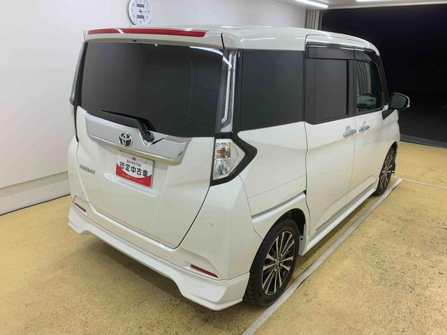 ルーミーカスタムＧ−Ｔ　ディスプレイオーディオまごころ保証１年付き　記録簿　取扱説明書　ドラレコ　ＥＴＣ　バックカメラ　衝突被害軽減システム　スマートキー　オートマチックハイビーム　アルミホイール　ターボ　レーンアシスト　エアバッグ　エアコン（静岡県）の中古車