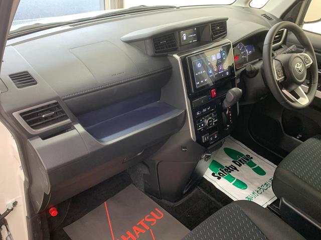 ルーミーカスタムＧ−Ｔ　ディスプレイオーディオまごころ保証１年付き　記録簿　取扱説明書　ドラレコ　ＥＴＣ　バックカメラ　衝突被害軽減システム　スマートキー　オートマチックハイビーム　アルミホイール　ターボ　レーンアシスト　エアバッグ　エアコン（静岡県）の中古車