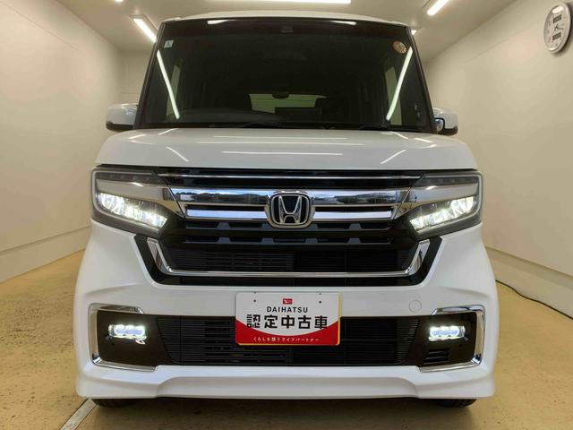 N−BOXカスタムLまごころ保証1年付き 記録簿 取扱説明書 ナビ バックカメラ スマートキー アルミホイール エアバッグ エアコン パワーステアリング パワーウィンドウ ABS(静岡県)の中古車