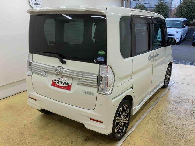 タントカスタムＲＳ　ＳＡIII　タイヤ新品　保証付きナビ　バックカメラ（静岡県）の中古車